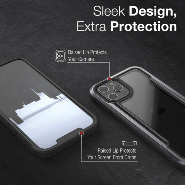 X-Doria Raptic Shield Pro - Etui iPhone 13 (Anti-bacterial) (Pink)
