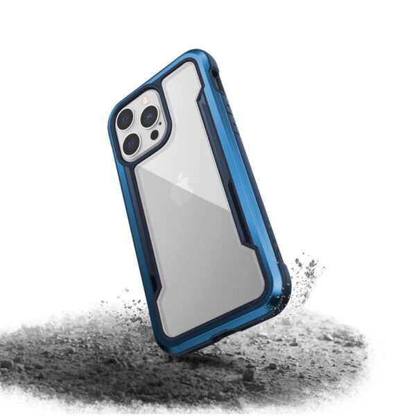 X-Doria Raptic Shield Pro - Etui iPhone 13 Pro (Anti-bacterial) (Sierra Blue)