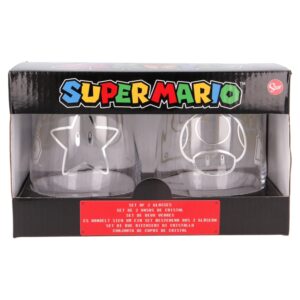 Super Mario - Szklanki 510 ml 2 szt