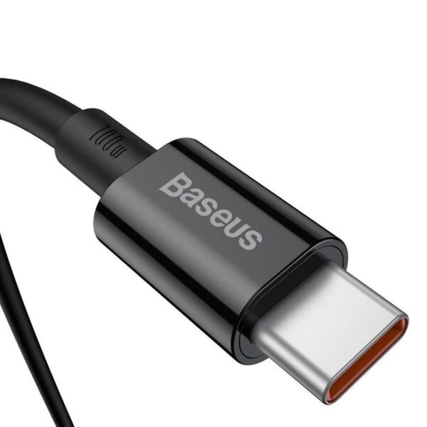 Baseus Superior Series - Kabel połączeniowy USB-C do USB-C PD 100W 1m (czarny)