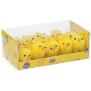 Articasa - Zestaw kurczaków wielkanocnych 10 szt. opakowanie pudełko