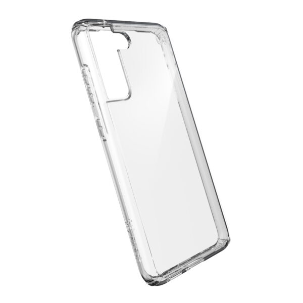 Speck Presidio ExoTech - Etui Samsung Galaxy S21 FE z powłoką MICROBAN (Clear)