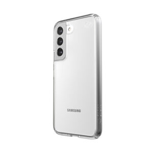 Speck Presidio Perfect-Clear - Etui Samsung Galaxy S22 z powłoką MICROBAN (Clear/Clear)
