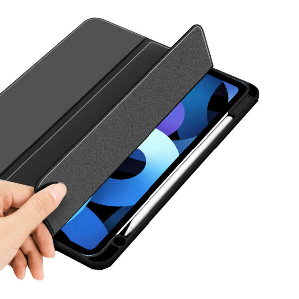PURO Zeta Smart - Etui iPad mini 6 (2021) removable magnetic flap+ uchwyt Apple Pencil (czarny)