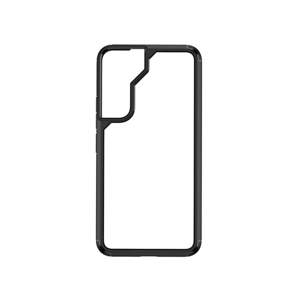 Crong Hybrid Clear Cover - Etui Samsung Galaxy S22 (czarny)
