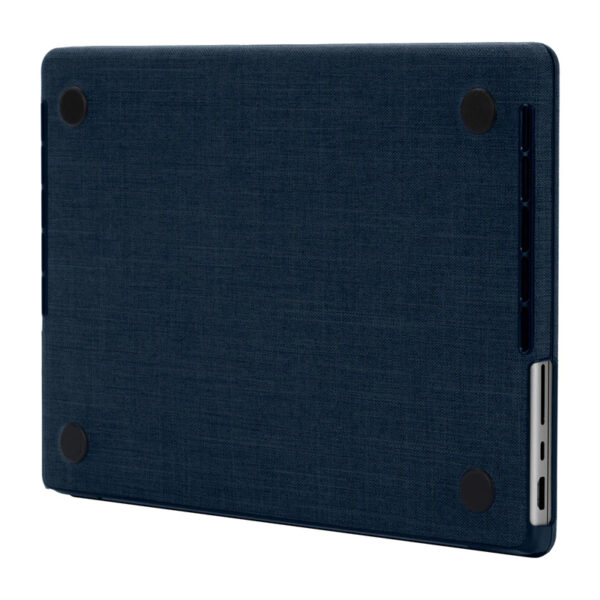Incase Textured Hardshell in Woolenex - Materiałowa obudowa MacBook Pro 14" (2021) (kobaltowy)