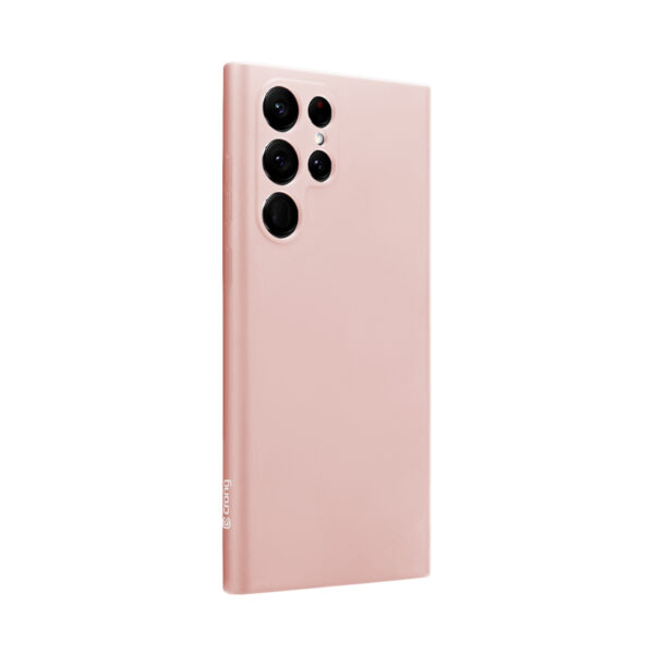 Crong Color Cover - Etui Samsung Galaxy S22 Ultra (różowy)