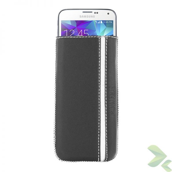Valenta Pocket Stripe - Skórzane etui wsuwka Samsung Galaxy S5