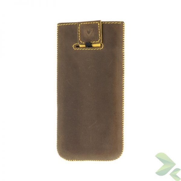 Valenta Pocket Stripe Vintage - Skórzane etui wsuwka Samsung Galaxy S5