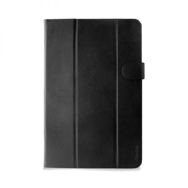 PURO Universal Booklet Easy - Etui tablet 10.1'' w/Folding back + stand up + Magnetic Closure (czarny)