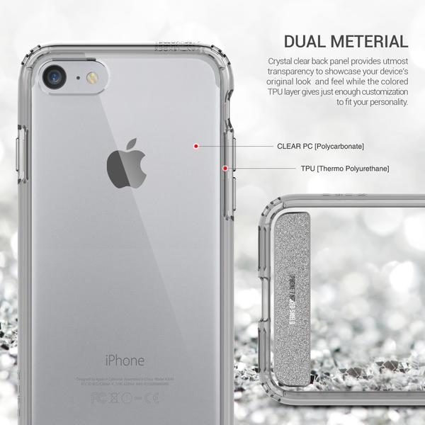 Obliq Naked Shield - Etui iPhone SE 2020 / 8 / 7 (Clear)