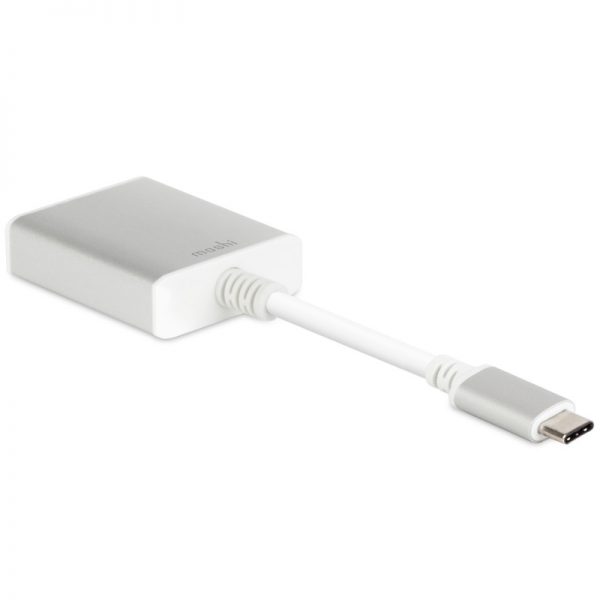 Moshi USB-C to HDMI Adapter - Aluminiowa przejściówka z USB-C na HDMI (srebrny)