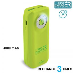 PURO Universal External Fast Charger Battery - Uniwersalny Power Bank 4000 mAh