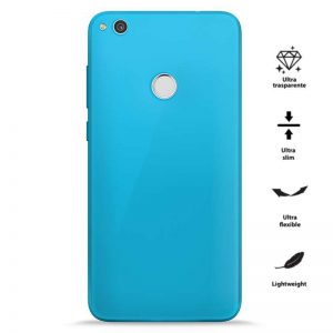PURO 0.3 Nude - Etui Huawei P8 Lite (2017) / Honor 8 Lite (Fluo Blue)