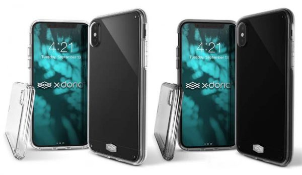 X-Doria ClearVue - Etui iPhone Xs / X (ciemny przydymiony)