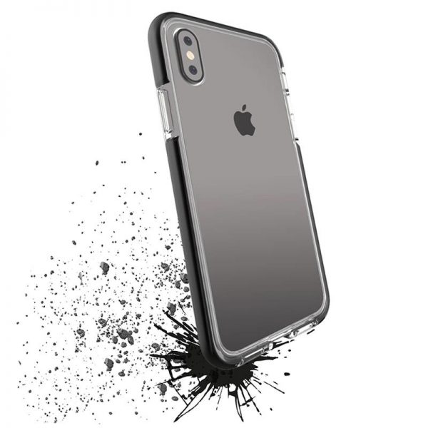 PURO Impact Pro Flex Shield - Etui iPhone Xs / X (czarny)