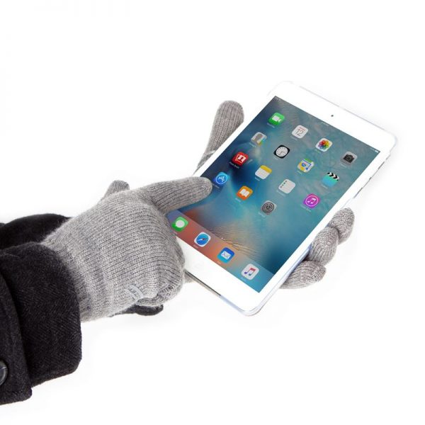 Moshi Digits - Rękawiczki dotykowe do smartfona S/M (Light Gray)