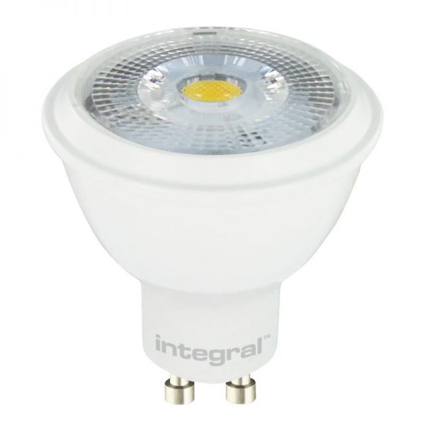 Integral żarówka LED GU10 PAR16 6.8W (50W) 2700K 380lm barwa biała ciepła