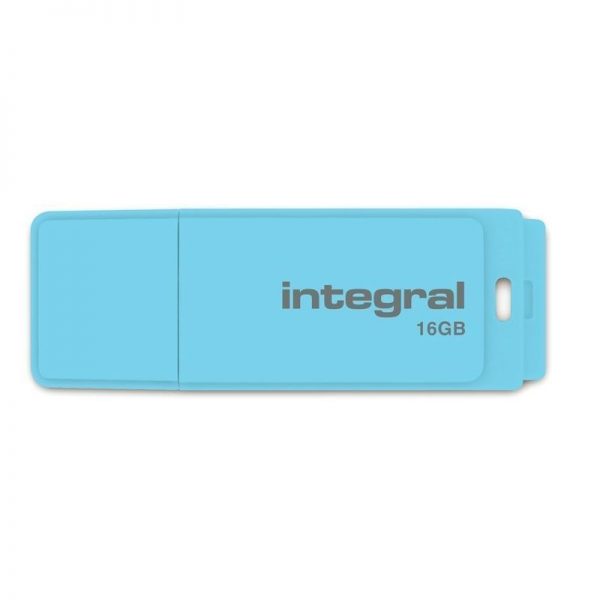 Integral Pastel USB 3.0 Flash Drive - Pendrive USB 3.0 16GB 80/5 MB/s (Blue Sky)