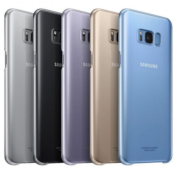 Samsung Clear Cover - Etui Samsung Galaxy S8+ (srebrny)