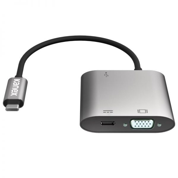 Kanex USB-C VGA Adapter with Power Delivery - Adapter z USB-C na USB 1