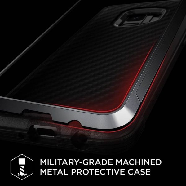 X-Doria Defense Lux - Etui aluminiowe Samsung Galaxy S9 (Black Leather)