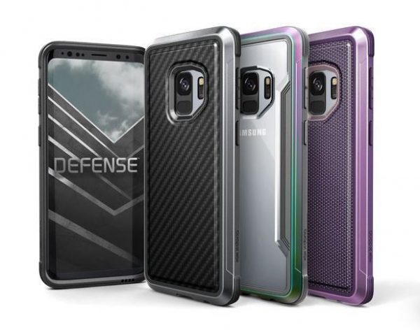 X-Doria Defense Lux - Etui aluminiowe Samsung Galaxy S9 (Black Leather)