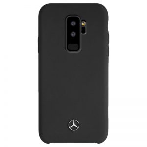 Mercedes Silicone Line - Etui Samsung Galaxy S9+ (czarny)