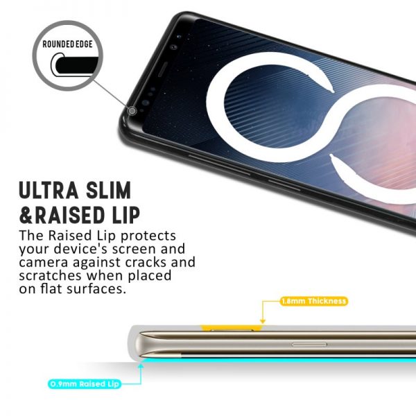 Mercury Transparent Jelly - Etui Samsung Galaxy Note 8 (2017) (czarny/przezroczysty)