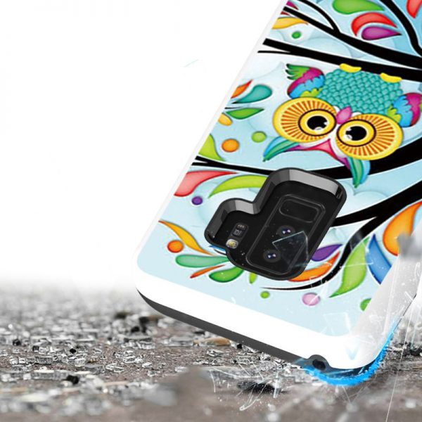 Zizo Sleek Hybrid Design Cover - Etui Samsung Galaxy S9+ (Owl)