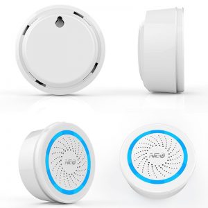 Coolcam Siren Alarm - Syrena alarmowa z zasilaniem bateryjnym lub poprzez port Micro-USB Z-Wave Plus