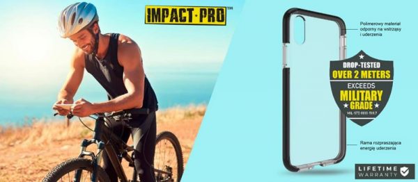 PURO Impact Pro Flex Shield - Etui iPhone XR (czarny)