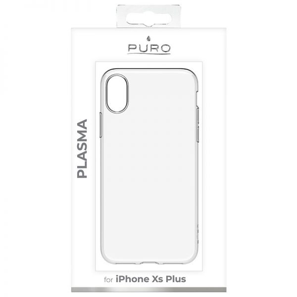 PURO Plasma Cover - Etui iPhone Xs Max (przezroczysty)