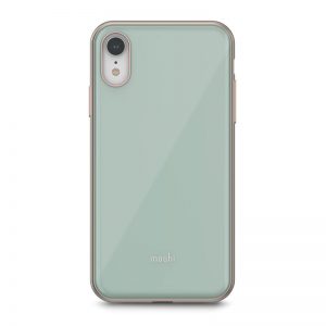Moshi iGlaze - Etui iPhone XR (system SnapTo) (Powder Blue)