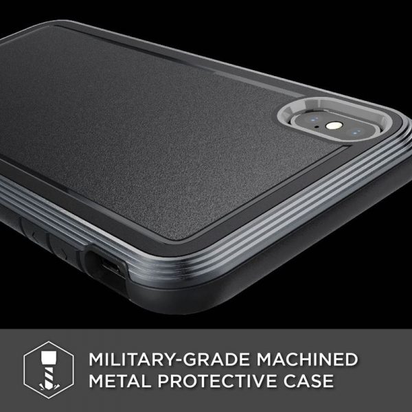 X-Doria Defense Ultra - Pancerne etui iPhone Xs Max (Drop test 4m) (Black)
