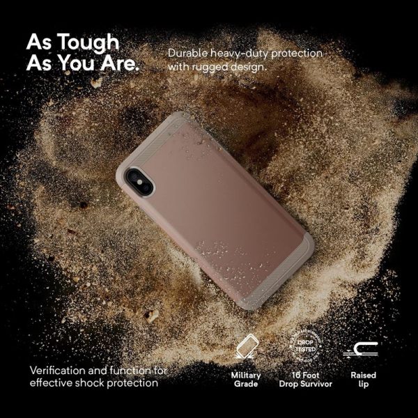 Caseology Legion Case - Etui iPhone Xs Max (Rose Gold)