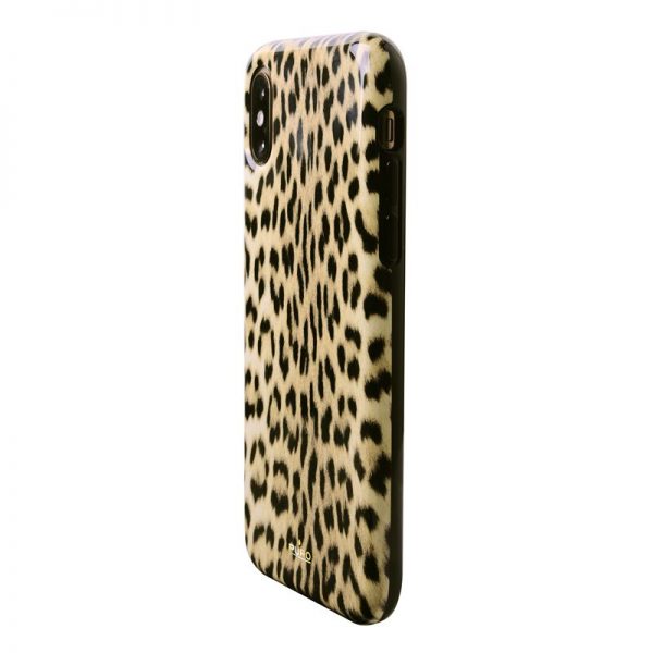 PURO Glam Leopard Cover - Etui iPhone Xs Max (Leo 1)