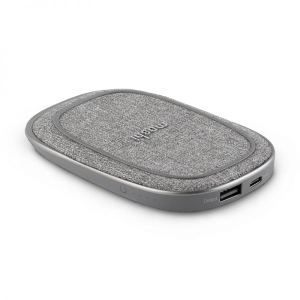 Moshi Porto Q Wireless Portable Battery - Power Bank 5000 mAh z ładowaniem indukcyjnym Qi do iPhone i Android
