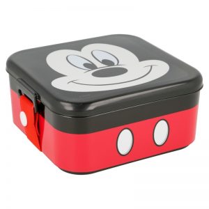 Mickey Mouse - Śniadaniówka / Lunchbox z uchwytem