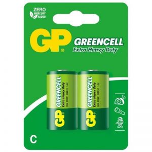 GP Greencell Extra Heavy Duty - Bateria C R14 1.5 V (2 szt.)