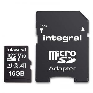 Integral Ultima Pro Premium High Speed - Karta pamięci 16 GB microSDHC/100 MB / s/ Class 10 UHS-I U1/ V10 + Adapter