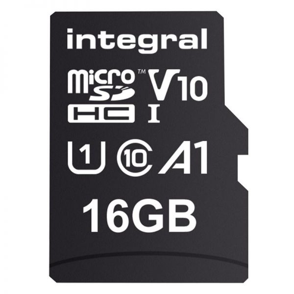 Integral Ultima Pro Premium High Speed - Karta pamięci 16 GB microSDHC/100 MB / s/ Class 10 UHS-I U1/ V10 + Adapter