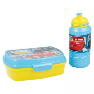 Cars - Zestaw Śniadaniówka / Lunchbox+ bidon (420 ml)