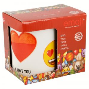 Emoji - Kubek ceramiczny w pudełku prezentowym 325 ml