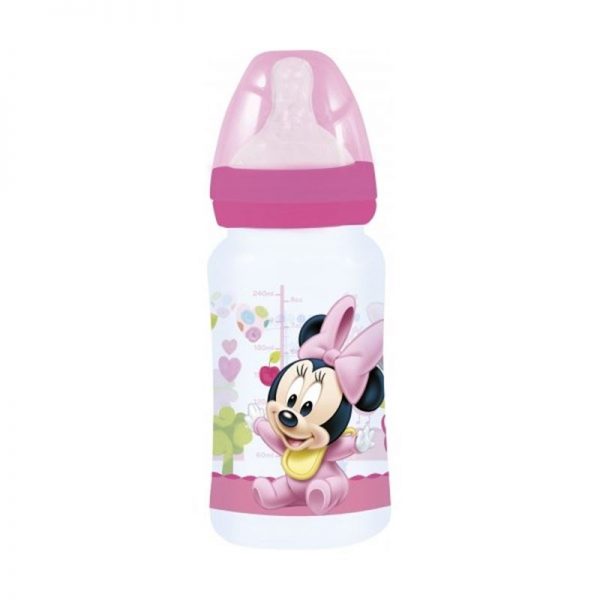 Minnie Mouse - Butelka ze smoczkiem 240 ml