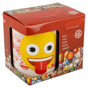 Emoji - Kubek ceramiczny w pudełku prezentowym 325 ml