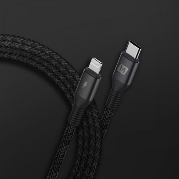 Momax Elite link - Przewód z USB-C (Power Delivery Fast Charging 3A) na Lightning MFi 1