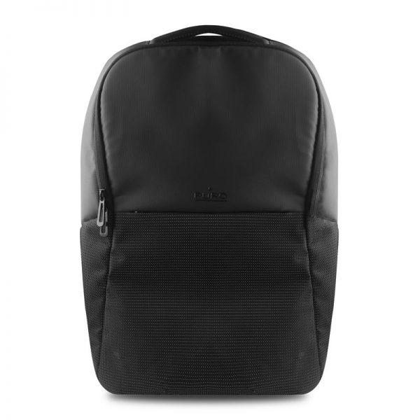 PURO Bynight - Odblaskowy plecak z zewnętrzym portem USB  MacBook Pro 15" / Notebook 15.6" (czarny)