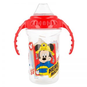 Mickey Mouse - Kubek niekapek / Butelka z silikonowym ustnikiem 330 ml