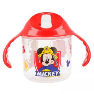 Mickey Mouse - Kubek niekapek z uchwytami 250 ml